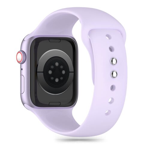 TECH-PROTECT SILICONE narukvica za APPLE WATCH 6 / 7 / 8 / 9 / 10 / SE / ULTRA 1 / 2 (44 / 45 / 46 / 49 mm) ELEGANT PURPLE - Slika 4