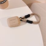 TECH-PROTECT SILICONE ROPE zaštita za APPLE AIRPODS PRO 1 / 2 (CAFFE LATTE) - Slika 3
