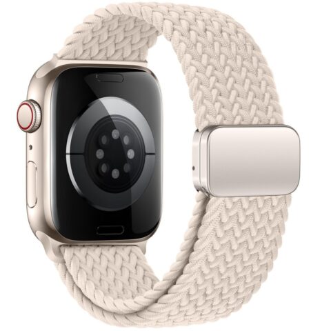 TECH-PROTECT NYLONMAG narukvica za APPLE WATCH 6 / 7 / 8 / 9 / 10 / SE / ULTRA 1 / 2 (44 / 45 / 46 / 49 MM) STARLIGHT - Slika 3