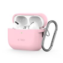 TECH-PROTECT SILICONE HOOK zaštita za APPLE AIRPODS PRO 1 / 2 (DUSTY PINK)