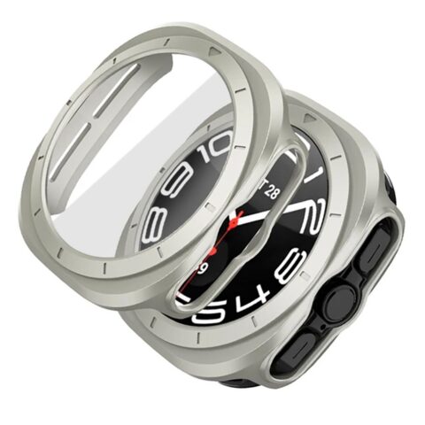 TECH-PROTECT DEFENSE360 zaštita za SAMSUNG GALAXY WATCH ULTRA (47 mm) TITANIUM - Slika 1