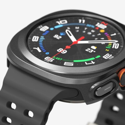 RINGKE SLIM & kaljeno staklo za GALAXY WATCH ULTRA (47 mm) TITANIUM BLACK - Slika 4