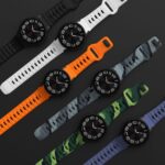 TECH-PROTECT SILICONE LINE narukvica za SAMSUNG GALAXY WATCH 4 / 5 / 5 PRO / 6 / 7 / FE (CRNA) - Slika 5