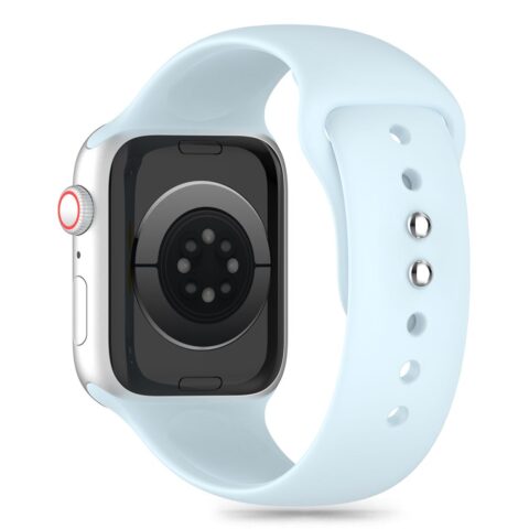 TECH-PROTECT SILICONE narukvica za APPLE WATCH 6 / 7 / 8 / 9 / 10 / SE (40 / 41 / 42 mm) SKY - Slika 4