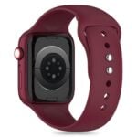 TECH-PROTECT SILICONE narukvica za APPLE WATCH 6 / 7 / 8 / 9 / 10 / SE / ULTRA 1 / 2 (44 / 45 / 46 / 49 mm) MULBERRY - Slika 3