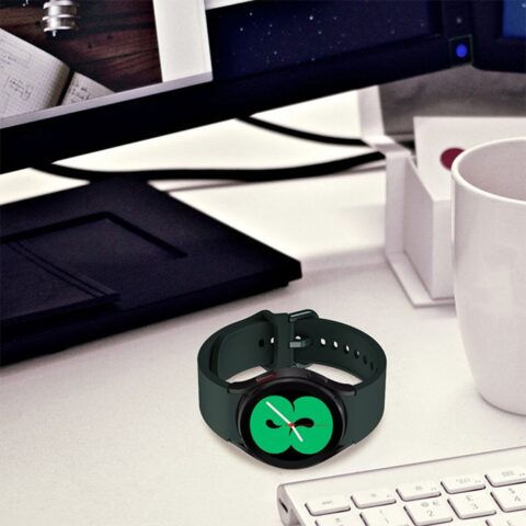 TECH-PROTECT SILICONE narukvica za SAMSUNG GALAXY WATCH 4 / 5 / 5 PRO / 6 / 7 / FE (SKY BLUE) - Slika 4