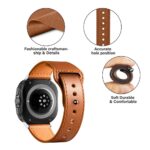 TECH-PROTECT LEATHERFIT kožna narukvica za SAMSUNG GALAXY WATCH ULTRA (47 mm) (smeđa) - Slika 4