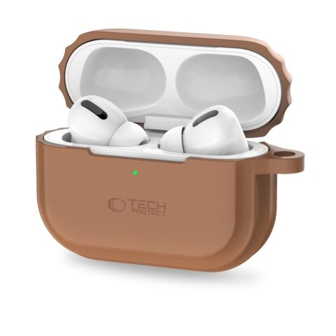 TECH-PROTECT SILICONE ROPE zaštita za APPLE AIRPODS PRO 1 / 2 (CHOCOLATE BROWN) - Slika 5