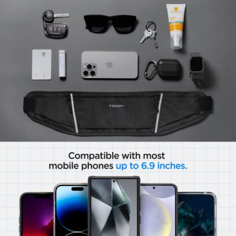 SPIGEN A710 DYNAMIC SHIELD univerzalna torbica za oko struka - Slika 6