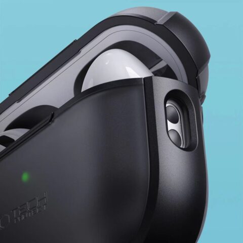 TECH-PROTECT MAGMAT zaštita za APPLE AIRPODS PRO 1 / 2 (MATTE GREY) - Slika 6