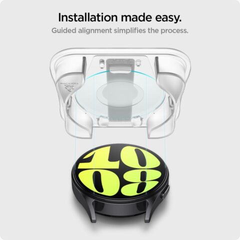 SPIGEN GLAS.TR ”EZ-FIT” 2x kaljena stakla za GALAXY WATCH 7 (44 mm) - Slika 6