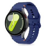 TECH-PROTECT SILICONE  SPORT narukvica za SAMSUNG GALAXY WATCH 4 / 5 / 5 PRO / 6 / 7 / FE (NAVY BLUE)