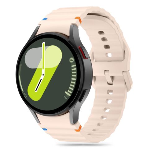 TECH-PROTECT SILICONE  SPORT narukvica za SAMSUNG GALAXY WATCH 4 / 5 / 5 PRO / 6 / 7 / FE (PINK) - Slika 1