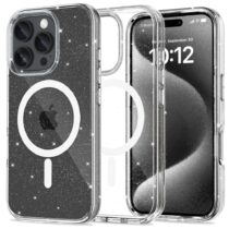 TECH-PROTECT FLEXAIR HYBRID MAGSAFE zaštita za iPHONE 16 PRO MAX (GLITTER CLEAR)