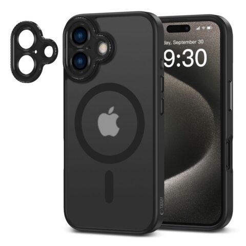 TECH-PROTECT MAGCAM MAGSAFE zaštita za iPHONE 16 (MATTE BLACK) - Slika 6