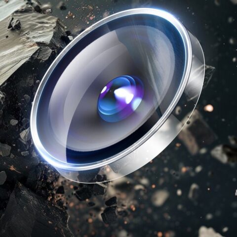 ESR ARMORITE CAMERA PROTECTOR zaštita leće za iPHONE 16 / 16 PLUS (prozirna) - Slika 8