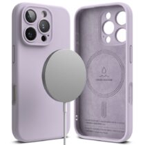RINGKE SILICONE MAGNETIC zaštita za MAGSAFE iPHONE 16 PRO MAX (LIGHT PURPLE)