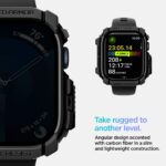 SPIGEN RUGGED ARMOR zaštita za APPLE WATCH 10 (42 mm) MATTE BLACK - Slika 11