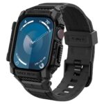 SPIGEN RUGGED ARMOR ”PRO” narukvica / maskica za Apple Watch 10 (42 mm) MATTE BLACK