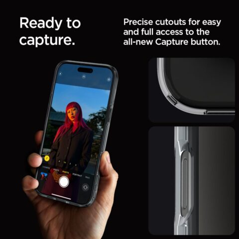 SPIGEN ULTRA HYBRID zaštita za iPHONE 16 PRO MAX (SPACE CRYSTAL) - Slika 3