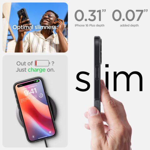 SPIGEN ULTRA HYBRID MAGSAFE zaštita za iPHONE 16 (ZERO ONE) - Slika 12