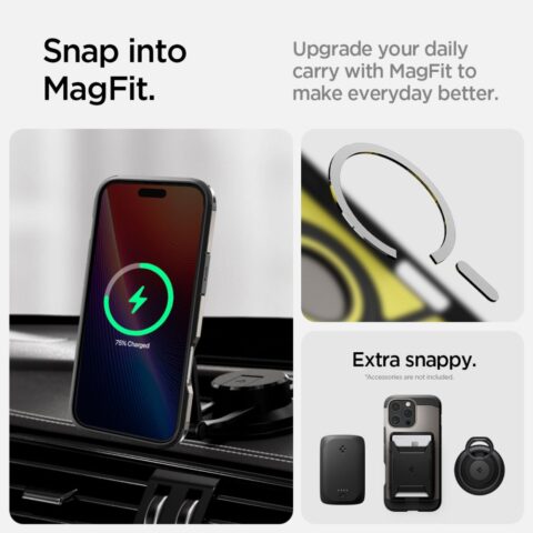 SPIGEN TOUGH ARMOR MAG MAGSAFE zaštita za iPHONE 16 PRO (GUNMETAL) - Slika 13