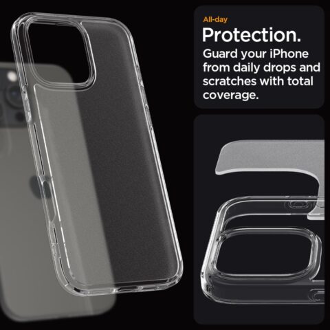 SPIGEN ULTRA HYBRID zaštita za iPHONE 16 PRO (FROST CLEAR) - Slika 12