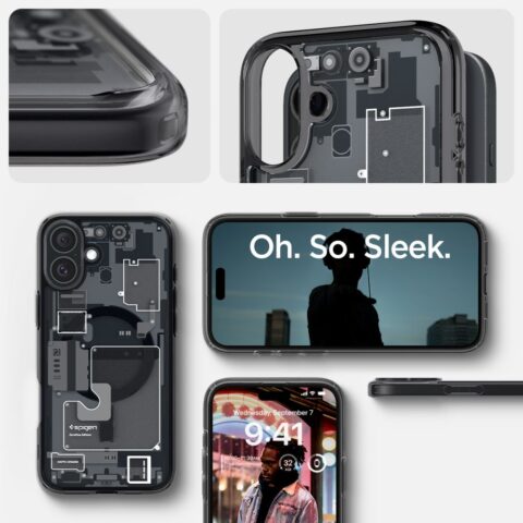 SPIGEN ULTRA HYBRID MAGSAFE zaštita za iPHONE 16 (ZERO ONE) - Slika 13