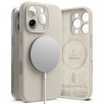 RINGKE SILICONE MAGNETIC zaštita za MAGSAFE iPHONE 16 PRO (STONE) - Slika 5