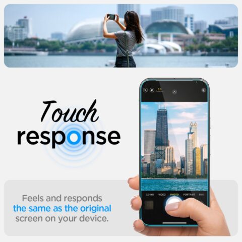 SPIGEN GLAS.TR ”EZ FIT” zaštita 2 zaštitna stakla za GOOGLE PIXEL 9 / 9 PRO / 10 / 10 PRO - Slika 14