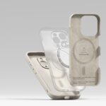 RINGKE SILICONE MAGNETIC zaštita za MAGSAFE iPHONE 16 PRO (STONE) - Slika 8