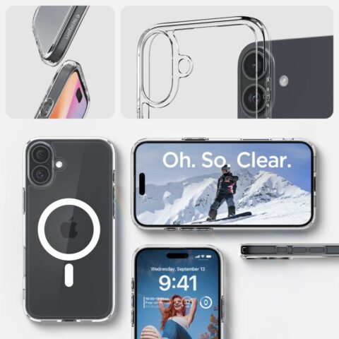 SPIGEN ULTRA HYBRID MAGSAFE zaštita za iPHONE 16 PLUS - Slika 16