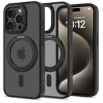TECH-PROTECT MAGRING MAGSAFE zaštita za iPHONE 15 PRO (MATTE BLACK) - Slika 3