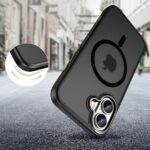 TECH-PROTECT MAGEDGE MAGSAFE zaštita za iPHONE 16 (CRNA/GUNMETAL) - Slika 6