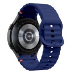 TECH-PROTECT SILICONE  SPORT narukvica za SAMSUNG GALAXY WATCH 4 / 5 / 5 PRO / 6 / 7 / FE (NAVY BLUE) - Slika 4