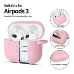 TECH-PROTECT SILICONE HOOK zaštita za APPLE AIRPODS 3 (DUSTY PINK) - Slika 8