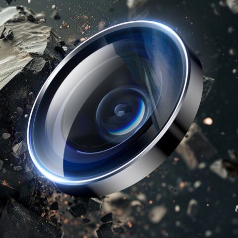 ESR ARMORITE CAMERA PROTECTOR zaštita leće za iPHONE 16 PRO / 16 PRO MAX (crni rub) - Slika 3