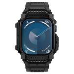 SPIGEN RUGGED ARMOR ”PRO” narukvica / maskica za Apple Watch 10 (42 mm) MATTE BLACK - Slika 4