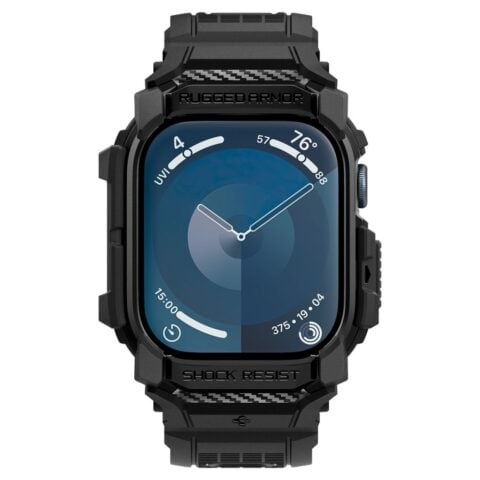 SPIGEN RUGGED ARMOR ”PRO” narukvica / maskica za Apple Watch 10 (42 mm) MATTE BLACK - Slika 4