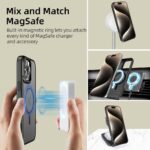 TECH-PROTECT MAGEDGE MAGSAFE zaštita za iPHONE 16 PRO MAX (CRNA/GUNMETAL) - Slika 5