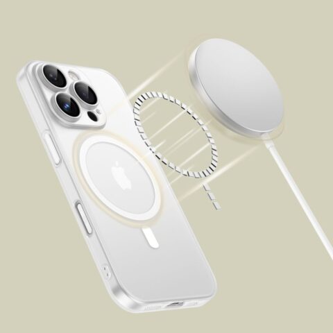 TECH-PROTECT MAGSLIM MAGSAFE zaštita za iPHONE 16 PRO MAX (MATTE/WHITE) - Slika 3