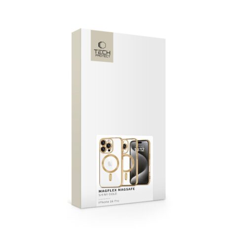 TECH-PROTECT MAGFLEX MAGSAFE zaštita za iPHONE 16 PRO MAX (SHINY GOLD) - Slika 3