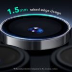 ESR ARMORITE CAMERA PROTECTOR zaštita leće za iPHONE 16 PRO / 16 PRO MAX (prozirna) - Slika 4