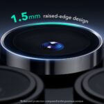 ESR ARMORITE CAMERA PROTECTOR zaštita leće za iPHONE 16 PRO / 16 PRO MAX (crni rub) - Slika 4