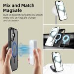 TECH-PROTECT MAGEDGE MAGSAFE zaštita za iPHONE 16 (CRNA/GUNMETAL) - Slika 5