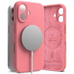 RINGKE SILICONE MAGNETIC zaštita za MAGSAFE iPHONE 16 (PINK) - Slika 5
