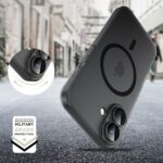 TECH-PROTECT MAGSLIM MAGSAFE zaštita za iPHONE 16 (MATTE/BLACK) - Slika 2