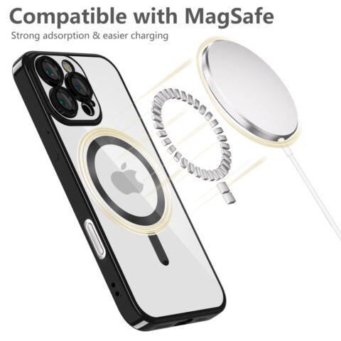 TECH-PROTECT MAGFLEX MAGSAFE zaštita za iPHONE 16 PRO MAX (SHINY BLACK) - Slika 2