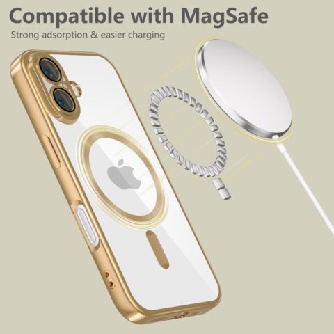 TECH-PROTECT MAGFLEX MAGSAFE zaštita za iPHONE 16 (SHINY GOLD) - Slika 3