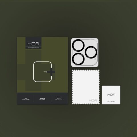 HOFI CAM PRO+ zaštita za leće iPHONE 16 PRO / 16 PRO MAX (prozirna) - Slika 4